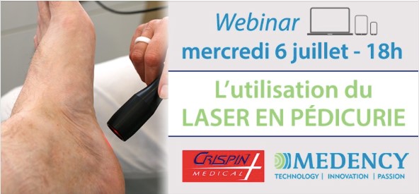 Read more about the article Webinar L’utilisation du laser en pédicurie
