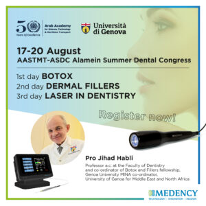 Read more about the article 17-20 August | AASTMT-ASDC Alamein Summer Dental Congress